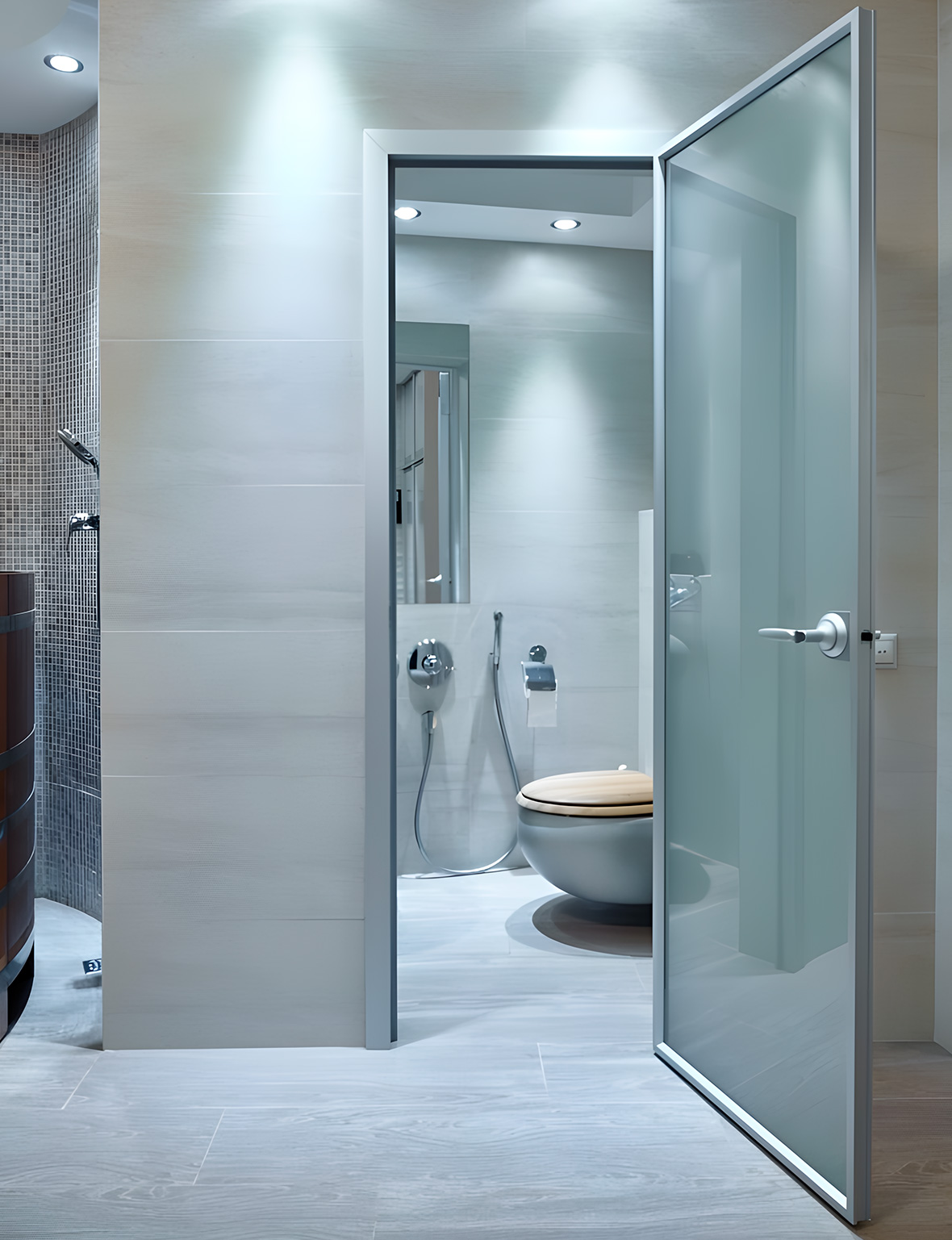Стеклянные перегородки для саун, хаммамов и SPA-зон - фото 1 | peregorodki21.ru